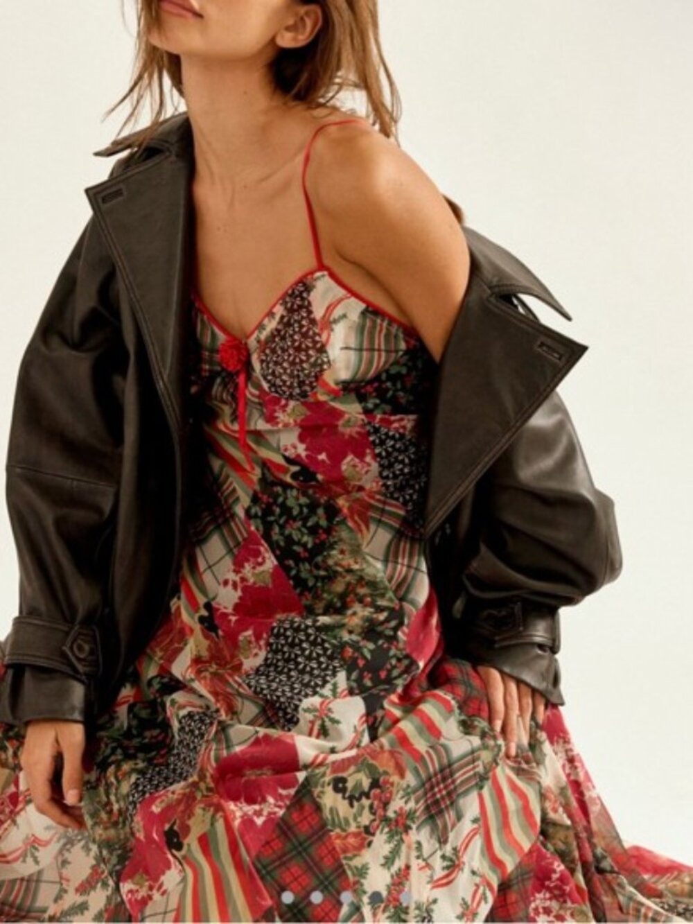 NWT Free People Tis the Season Maxi Dress - Size 6 - Picture 2 of 11